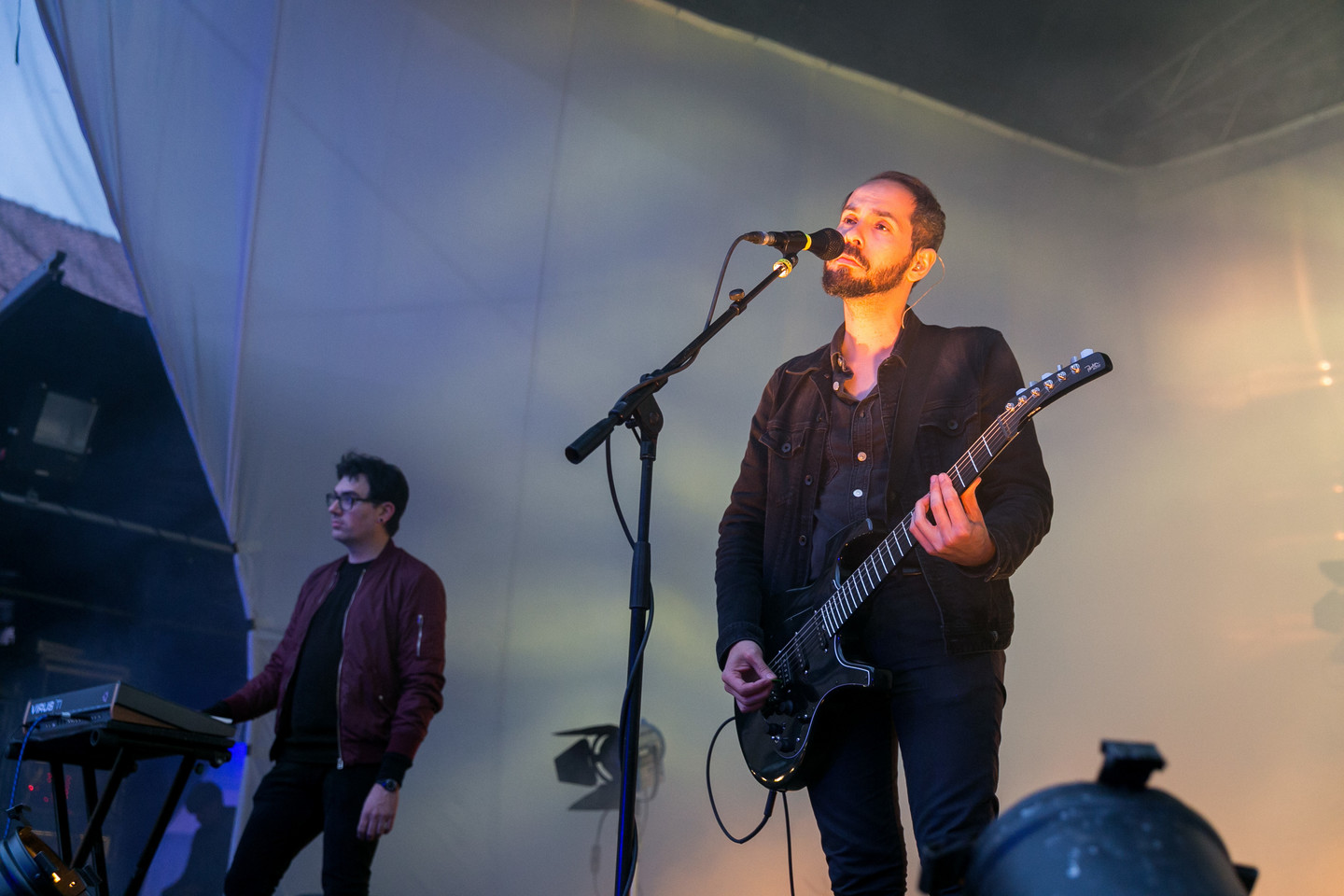 „Cigarettes after sex“ koncerto akimirkos.<br> T. Bauro nuotr.