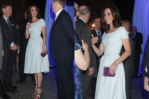 Catherine Middleton išraiškingu įvaizdžiu nustelbė svarbią ceremoniją