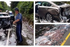 Vairuotojai griebėsi už galvų – tokio vaizdelio dar neteko matyti