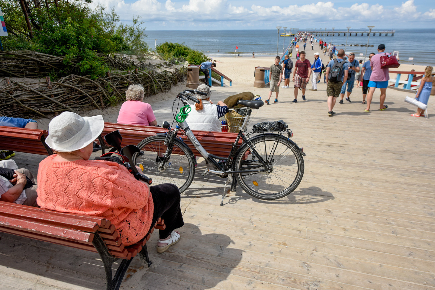 Palanga traukia ir jaunus, ir vyresnius.<br> D.Umbraso nuotr.