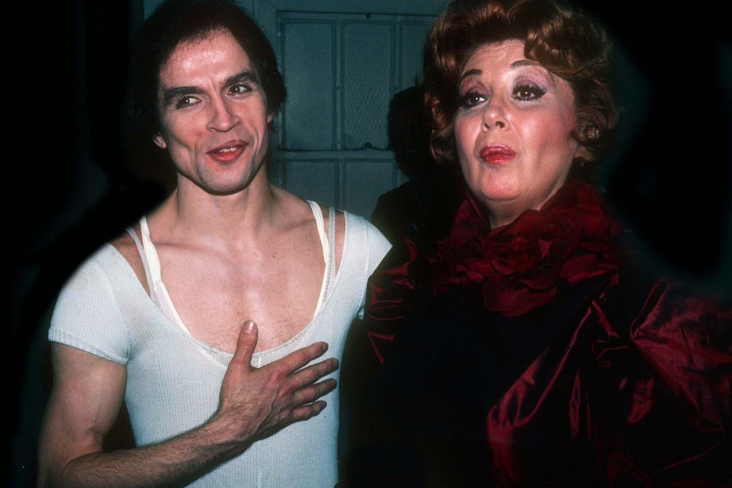 R.Nurijevas su operos soliste B.Sills 1989 m.<br> VIDA PRESS nuotr.