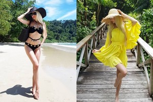 Malaizijoje atostogaujanti Inga Stumbrienė sužibo it džiunglių deivė