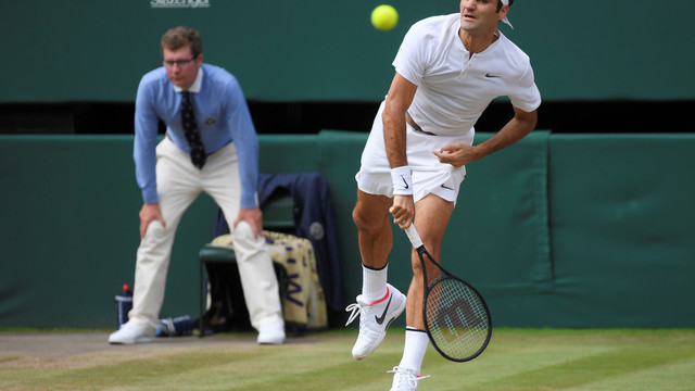 Tenisininkas Rogeris Federeris parrašė Vimbldono istoriją