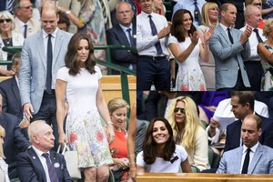 Teniso čempionate visų dėmesį susišlavė žavingoji Catherine Middleton