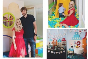 Oksana Pikul-Jasaitienė ir Simas sūnui surengė įsimintiną gimtadienio šventę