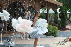 Dainininkės Vashos dukrelės krikštynos – lyg iš pasakos