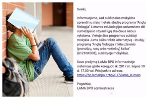 Abiturientams iš universitetų pradėję plaukti laiškai – kaip spjūvis į veidą