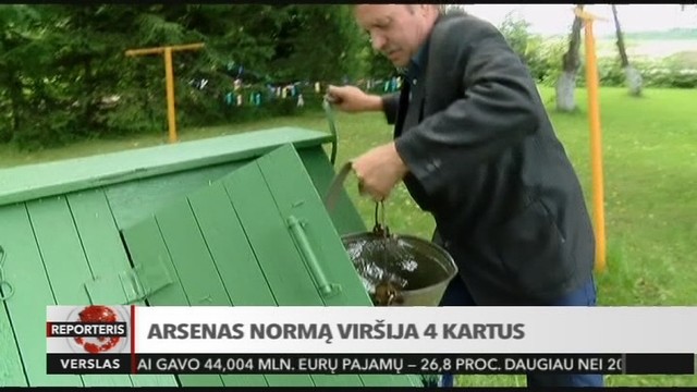 Raseinių rajone arseno norma vandenyje viršija 4 kartus