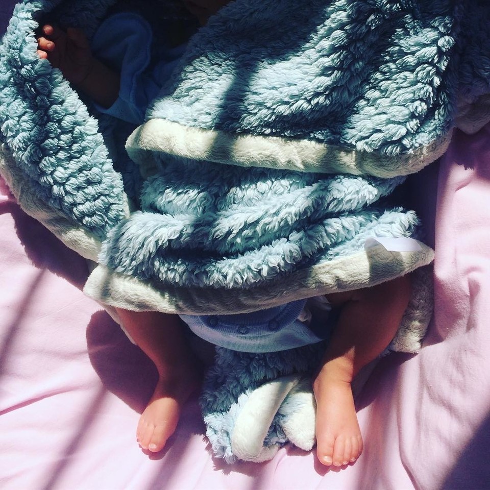 Inetos ir Ąžuolo Žvagulių sūnelis Bernardas.<br> „Instagram“ nuotr.