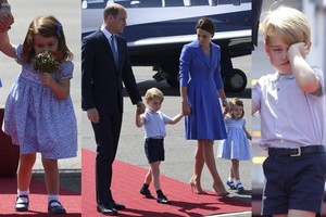 Williamas su Catherine vaikams parodė Baltijos jūrą ir liko sukrėsti koncentracijos stovyklos