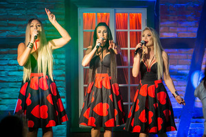 Natalija Bunkė, Katažina Zvonkuvienė ir Liepa Norkevičienė šėlo Palangos bare