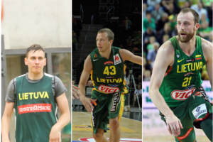 Pažintis su Lietuvos rinktine: LKL čempionų trio 