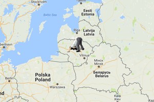 Interaktyvus žemėlapis: kur atsidurtumėme iškasę tunelį kiaurai Žemę?