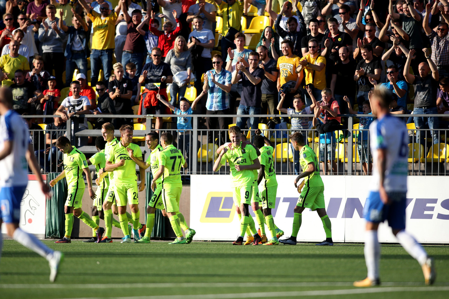 "Trakų" komanda Europos lygos atrankoje priėmė svečius iš Švedijos<br>R.Danisevičiaus nuotr.