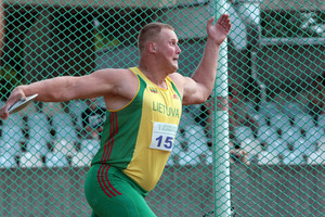Palangoje driokstelėjęs disko metikas A. Gudžius atskleidė tikslus  pasaulio čempionate 