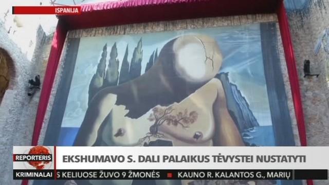 Ekshumuoti Salvadoro Dali palaikai tėvystei nustatyti