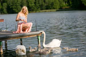 Eriką Purauskytę su dukra parke užpuolė iškrypėlis
