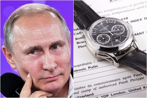 Vladimiro Putino laikrodis parduotas už įspūdingą kainą
