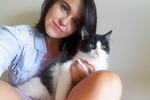 Laidos vedėja nepanoro veislinio katino: priglaudė beglobį 