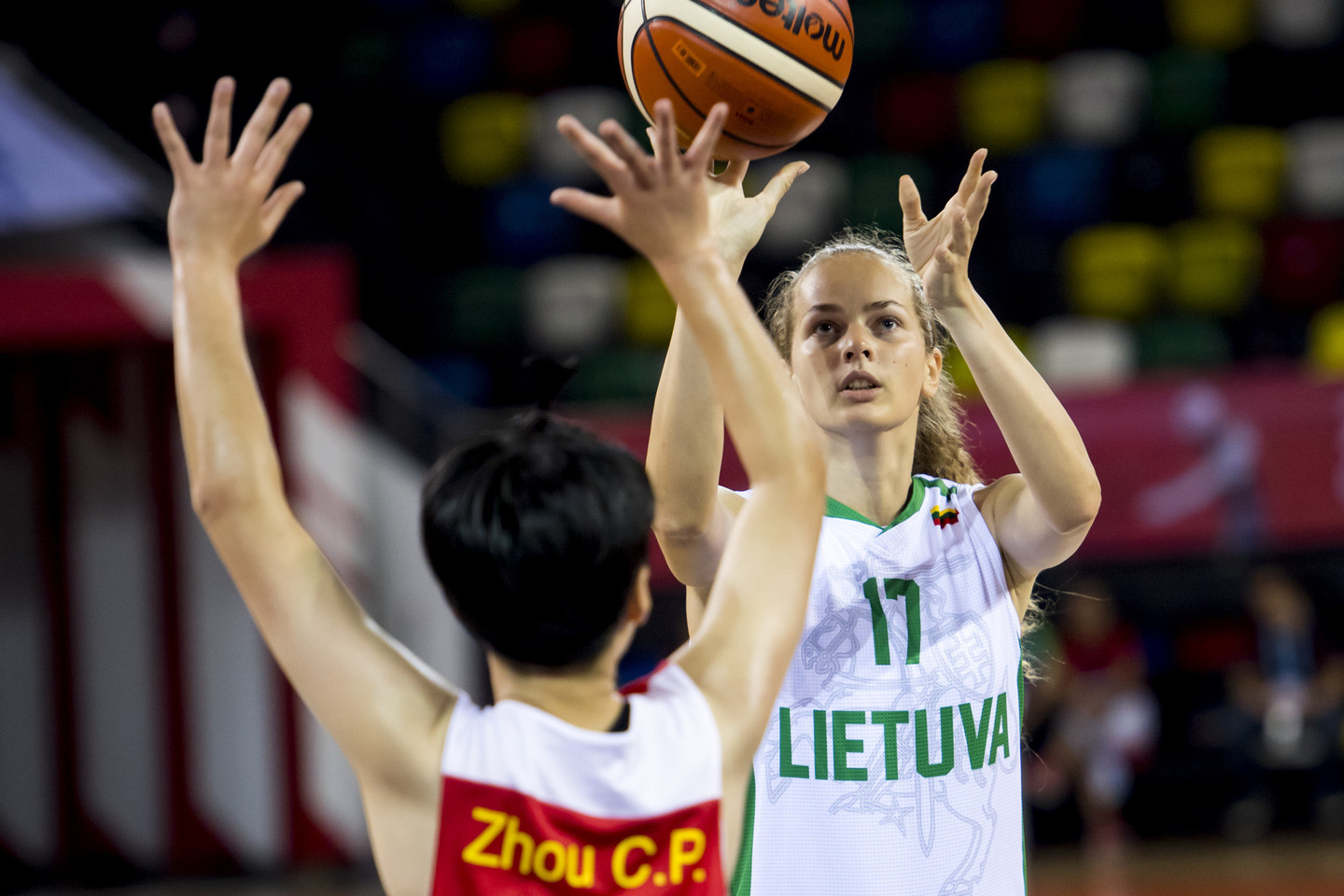 Lietuvos krepšininkės nepasigailėjo kinių ir pasaulio kurčiųjų žaidynėse dar nepatyrė pralaimėjimo<br> A.Četkausko nuotr.