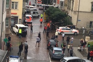Šveicarijoje per išpuolį sužeisti penki žmonės, iš jų du – sunkiai
