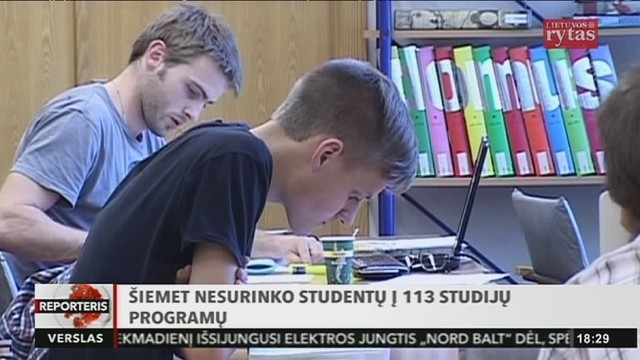 Šiemet net 113 studijų programų liko be studentų susidomėjimo