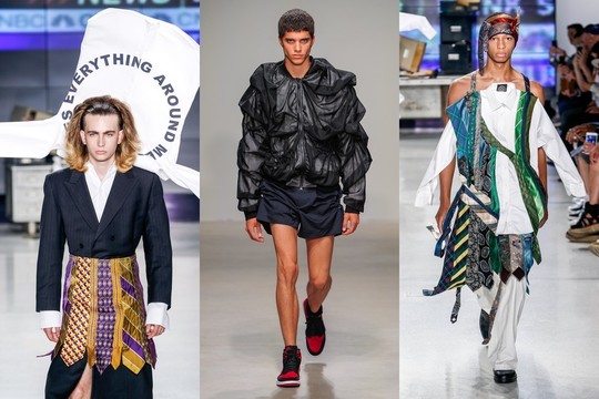 Vyrų mados savaitės pabaigtuvės Niujorke – laurų lietus debiutantams 