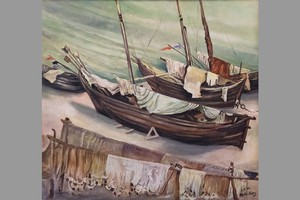 Palangoje rengiamame aukcione – gundančios mauduolės ir audringa jūra