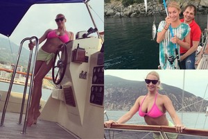 Kryme rusų balerina Anastasija Voločkova poilsiautojus gundo tobula figūra