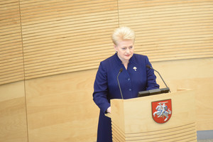 Dalia Grybauskaitė sveikina JAV Kongreso sankcijas Rusijai, Briuselis reiškia nerimą