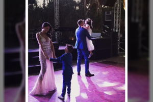 Šarūno Jasikevičiaus žmona Anna Douka pasidalijo jaukia vestuvių akimirka