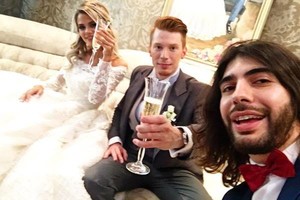 Metų vestuvės Rusijoje: Alos Pugačiovos anūkas vedė savo išrinktąją