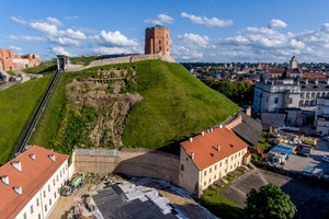 Po praūžusios stiprios liūties – žinia iš valdžios dėl Gedimino kalno