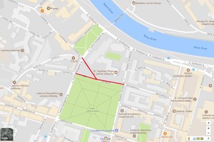 Vilniaus centre uždaroma svarbi gatvė, gali formuotis spūstys