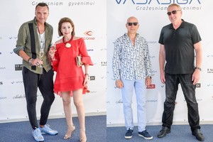 Vasaros ambasadoriai ant Vilniaus dangoraižio stogo pasinėrė į avantiūrą