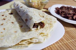 Itin paprastai pagaminamos naminės tortilijos