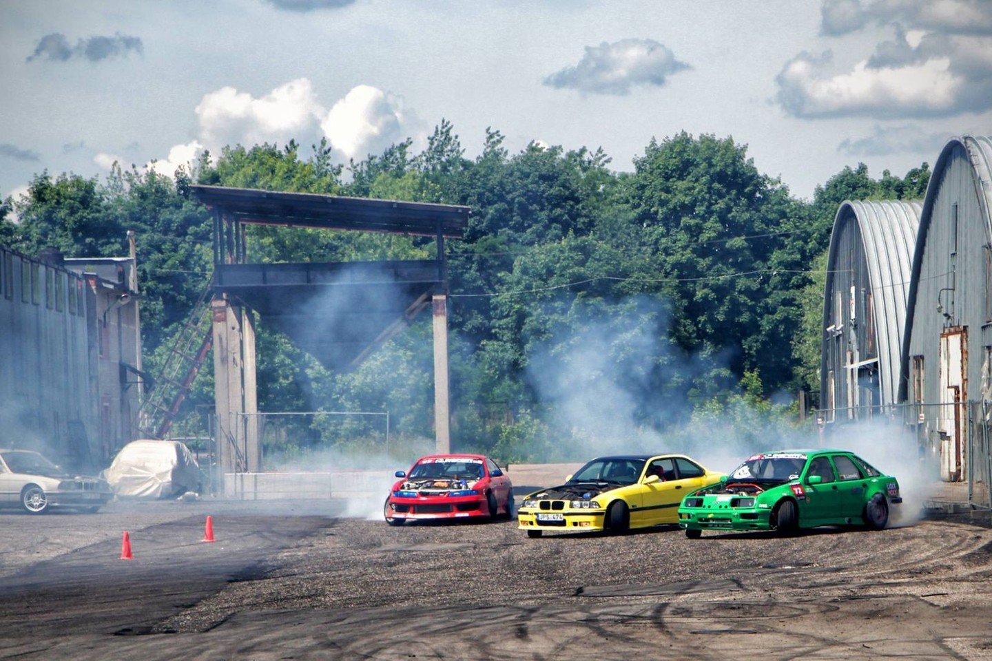 Aikštelė priklauso „N40 vyrų autoklubui“, o ją prižiūri komanda „SideToSide“.<br>RD Photo nuotr.