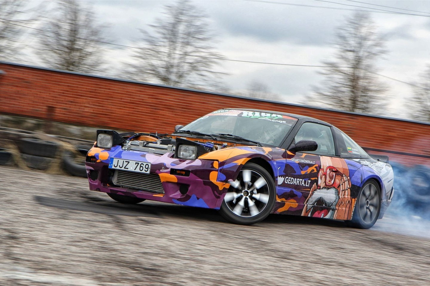 Aikštelė priklauso „N40 vyrų autoklubui“, o ją prižiūri komanda „SideToSide“.<br>RD Photo nuotr.