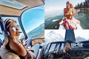 Karščiausia pasaulyje pilotė stulbina aplinkinius savo sumanymu ir laisve