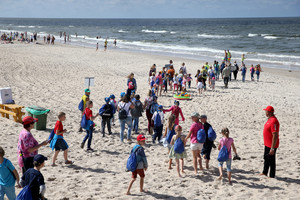 Palangoje daugiau kaip pusė tūkstančio vaikų pirmą kartą pamatė jūrą