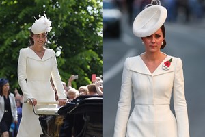 Kunigaikštienė Catherine Middleton stebina karališku taupumu