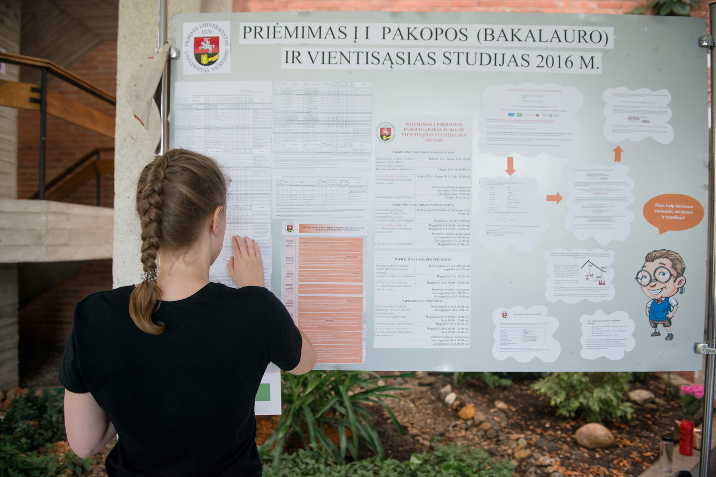 Baigėsi pagrindinis priėmimas į aukštąsias mokyklas. <br>J.Stacevičiaus nuotr.