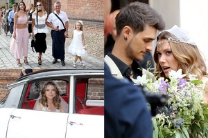 Dainos Bosas sūnus Lukas vedė savo mylimąją Editą