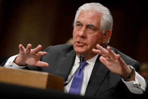 JAV valstybės sekretorius tikina Šiaurės Korėją, kad šalys nėra priešininkės