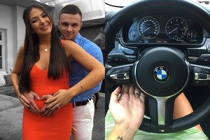 Gruzijos milijonieriaus dukrai Sofio Gelašvili vyras padovanojo prabangų automobilį