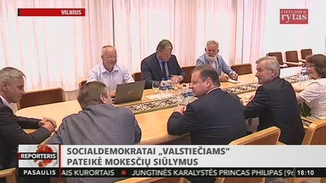 Socialdemokratai „valstiečiams“ pateikė mokesčių siūlymus