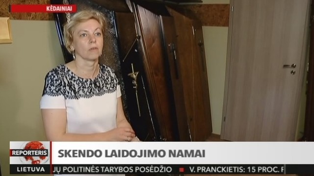 Kėdainiuose skendo laidojimo namai