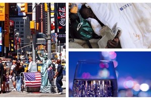 Neatvirukinis Niujorkas: arbatpinigiai, benamiai ir alkoholio paieškos