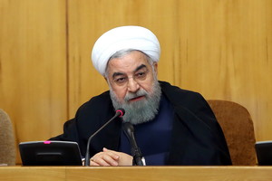 Irano prezidentas Hassanas Rouhani prisaikdintas antrai kadencijai