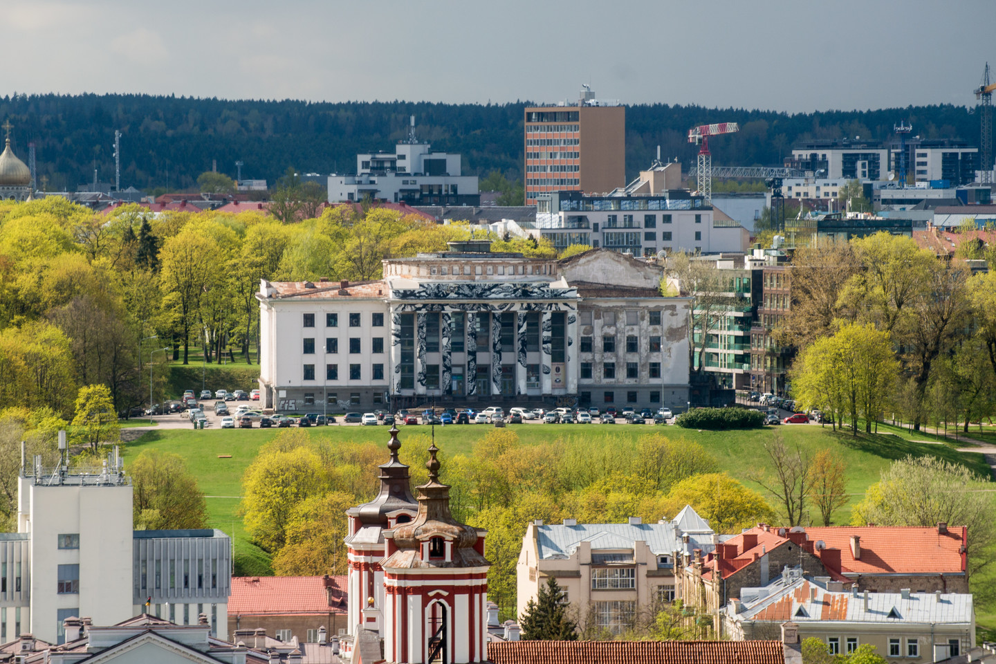 Remigijus Šimašius ir Saulius Skvernelis aptarė būsimas statybas.<br>J.Stacevičiaus nuotr.
